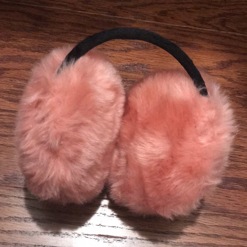 Pink ear muffs